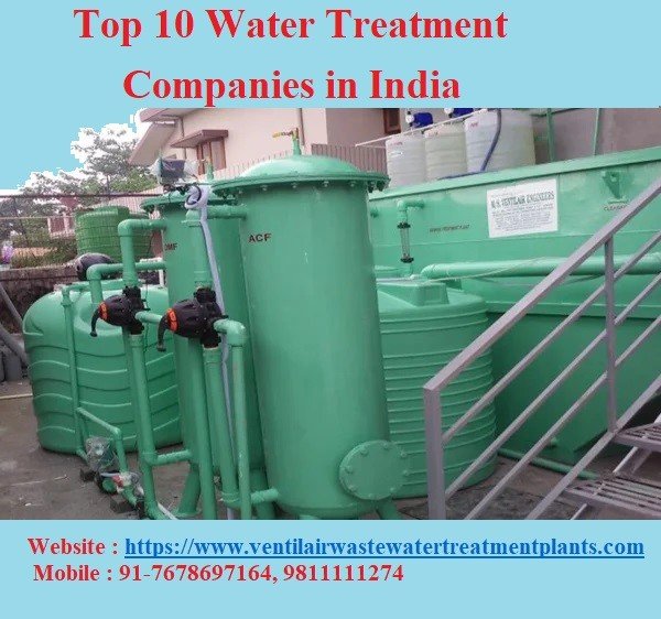 Top 10 Water Treatment Companies in India